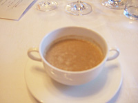 フランス産キノコのポタージュスープ